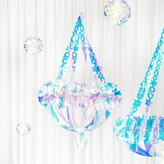 Party Pang 華麗全像吊燈懸掛裝飾, 混合色