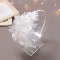 女童茉莉花造型髮箍