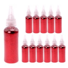 LivingDA 亮粉 60g, 紅色, 12個