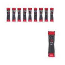 유니볼 나노다이야 샤프심 B, 0.9mm, 10개