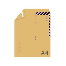 自黏式標準信封袋, A4, 100個