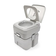 露營用馬桶 20L CHH-1020, 淺灰色, 1個
