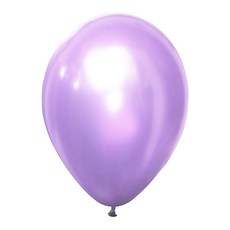 해피풍선 라운드 풍선, 펄 라이트라벤더, 100개