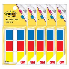 3M Post-it 用於分揀旗幟的薄膜 RBY 680-3KP, 5個
