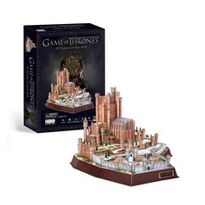 A GAME OF THRONES 立方趣味紅色保持 3D 3D 拼圖, 314件, 混色