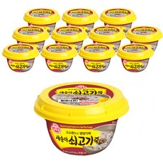 OTTOGI 不倒翁 即食杏鮑菇牛肉粥, 285g, 12入