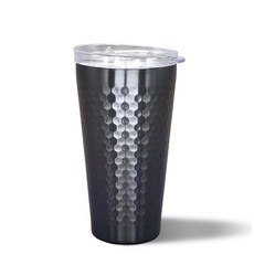 HOMART 蜂巢雙層真空隨行杯, 黑色, 350ml