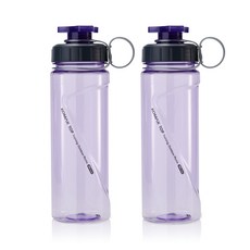 KOMAX 環形手柄水瓶, 紫色, 700ml, 2個