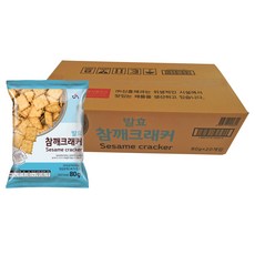 SHIN HEUNG 發酵芝麻餅乾, 80g, 20包