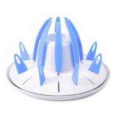 m'etonne 奶瓶瀝水架, 淺藍色