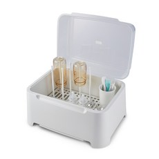 Vanada 奶瓶瀝水收納箱, 奶白色, 1入