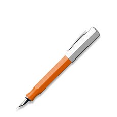 FABER-CASTELL 輝柏 有溫度的鋼筆, EF, 橘子