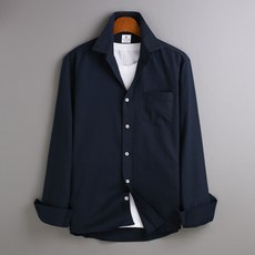 GHOST REPUBLIC 男款素色長袖牛津襯衫 MSH-521
