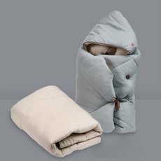 Bamboo bebe 孩童包巾