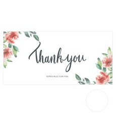 Donna&deco Fuzzy thank you 零用錢信封 30入 + 透明貼紙 30入, 混色, 1套