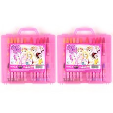 DONG-A 彩色蠟筆組 2入, 48 種顏色, 2組