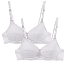 SCOXX 2階段少女學生緹花涼感內衣2件組 GSB-1525