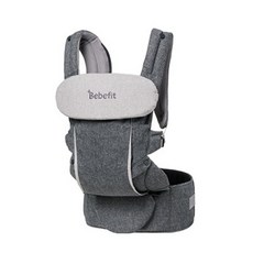 베베핏 스마트 아기띠힙시트, 다크 그레이