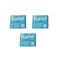 Kaweco 墨水匣, 天堂藍, 18個