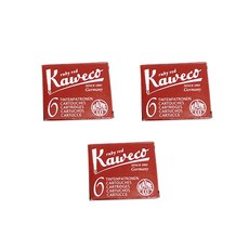 Kaweco 墨水匣, 寶石紅, 18個