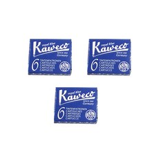 Kaweco 墨水匣, 寶藍色, 18個