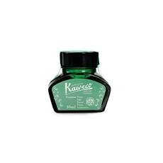 Kaweco 優質瓶裝墨水 30ml, 棕綠色, 1個