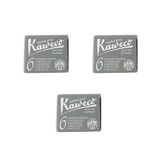 Kaweco 墨水匣, 煙灰色, 18個