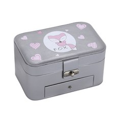 쇼신 에뚜알 애너멀 액세서리 보석함, 1개, 그레이