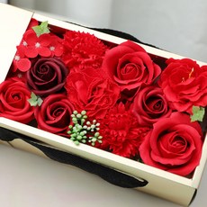 Decocomani 香皂花 您的愛 零用錢盒, 紅色