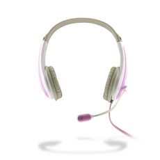 ANYZEN 立體聲語言學習用耳機麥克風, AZ-380, 粉紅色