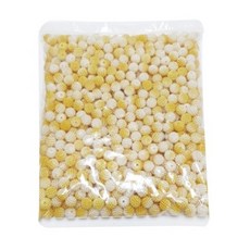 투톤 오도독 슬라임 만들기 재료 12mm 500g, 1개, 연노랑