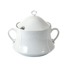 Casamutto陶瓷Camellia湯碗罐子, 單色, 1入