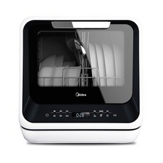 미디어 전기 식기세척기 2~3인용 블랙, HDW-302B