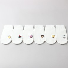 Modebebe 嬰幼兒冰淇淋網眼短襪 6雙組