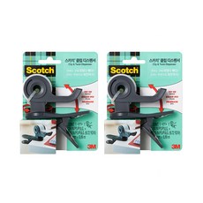 3M Scotch Clip 魔術貼 + 分配器套組, 混色, 2套