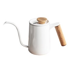 KALDIN Brewo咖啡沖泡細口壺600ml, 白色, 1入