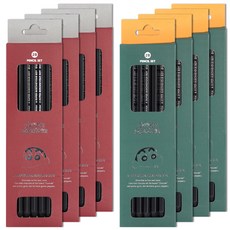 Feelbox 蠟筆小新2B鉛筆 5入 2組, 混色, 4組