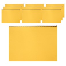 kkukku kkakka 彩色素描本黃色 10p, 8 開, 17張