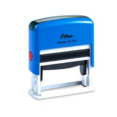 Shiny S-310 以下空白 自動印章 外殼顏色隨機, 混色, 藍紫色, 1套