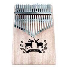 17 音階 kalimba 手指鋼琴鹿