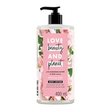 러브뷰티앤플래닛 딜리셔스 글로우 바디로션 로즈향, 400ml, 1개