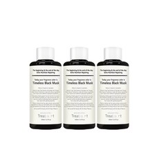 말콤 타임리스 블랙머스크 트리트먼트, 100ml, 3개