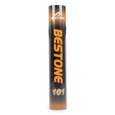 BESTONE KOREA 羽毛球 12入, 白色的, 1個