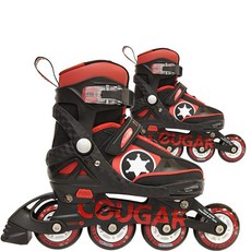中國 COUGAR 兒童用USA直排輪, TEXAS紅色