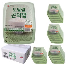 대신곤약 저항전분 도담쌀 곤약밥, 150g, 20개
