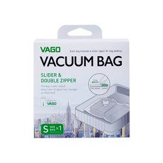 VAGO 旅行便攜超小型真空壓縮包 S, 1件, 1個