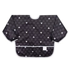 BUMKiNS 迪士尼長袖圍兜, Mickey Icon, 1入