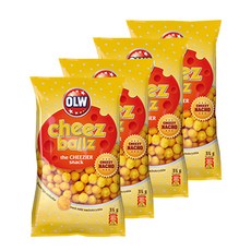 OLW 芝士球, 35g, 4包
