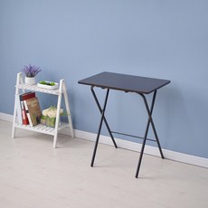 코끼리리빙 접이식 소형 책상 600 EJD-6040, 블랙