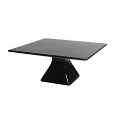 TODAS 簡約方形蛋糕架 中, 黑色, 1個